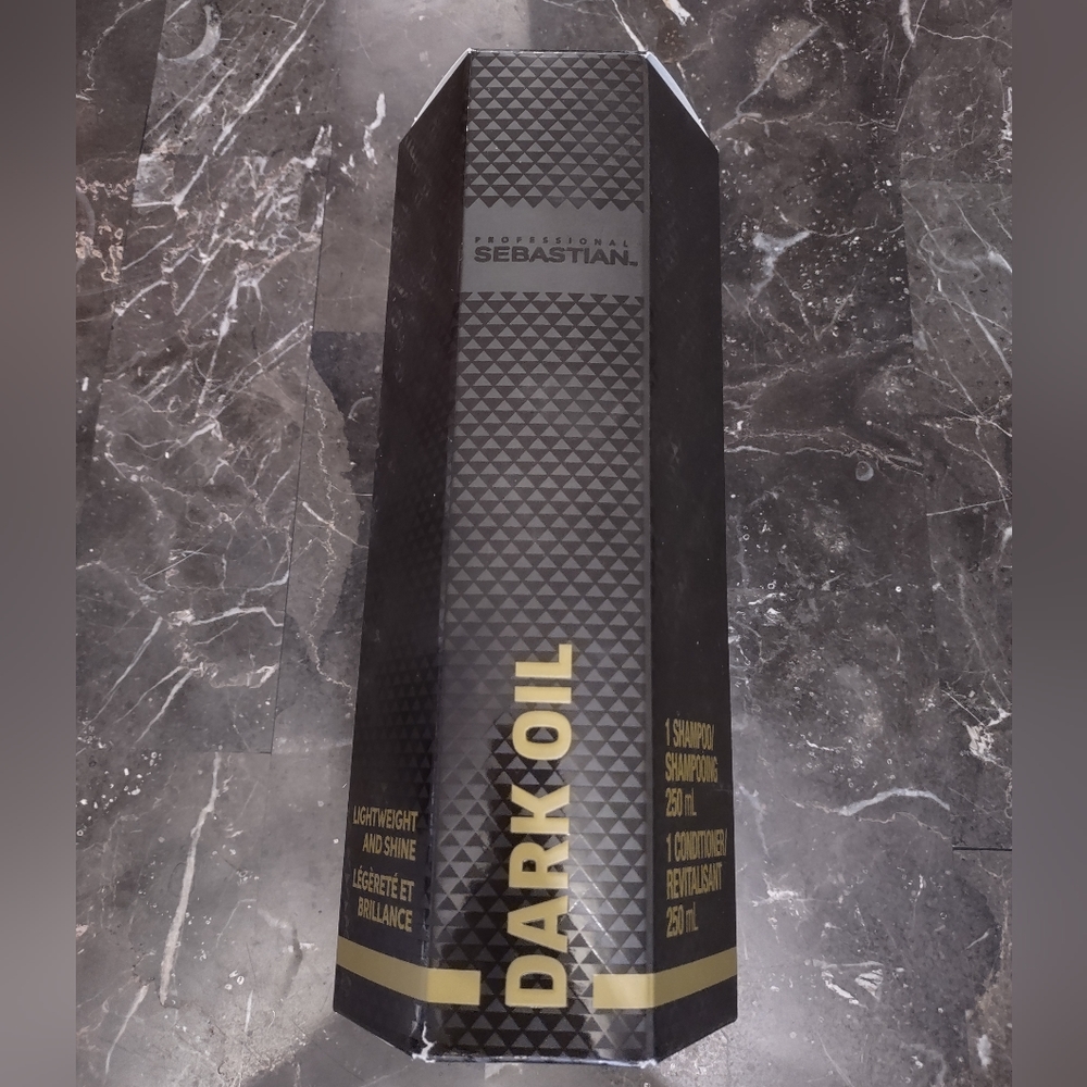 2/$50 BNIB Sebastian Dark Oil Shampoo and Conditioner Set 250mL